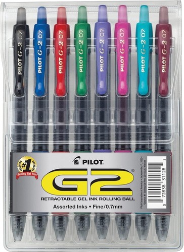 Pilot gel pens 7mm - pilot,
